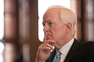 U.S. Sen. John Cornyn in the House chamber of the Texas Capitol