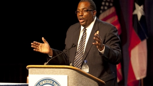 State Sen. Royce West D-Dallas at the 2010 Texas Democratic convention in Corpus Christi, Tex. on June 26.