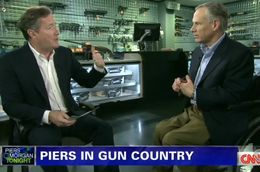 Greg Abbott talks guns with Piers Morgan