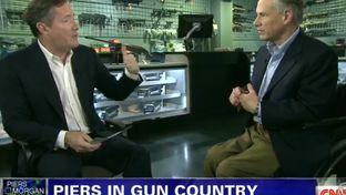Greg Abbott talks guns with Piers Morgan
