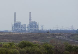 The Big Brown power plant in Fairfield, Texas