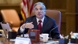 UT System Chancellor Dr. Francisco Cigarroa at the Board of Regents meeting for The University of Texas System on Feb. 14, 2013.