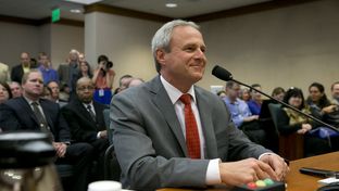 Michael Morton testifies in support of Senate Bill 825, which would increase prosecutorial accountability, before the Senate Criminal Justice Committee on March 12, 2013.