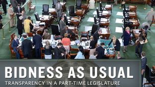 Sente floor after Health and Human Services Committee meeting on April 16, 2013.