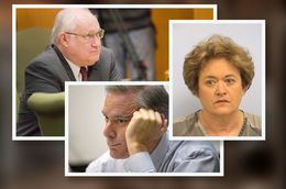 Ken Anderson, John Bradley and Rosemary Lehmberg.