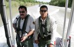 CBP Marine units patrol the southerm most portion of the Rio Grande river in Texas.