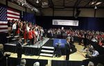 President Barack Obama makes a speech on technology in education at Manor New Tech High School on May 9, 2013.