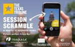 Ad for Session Scramble game
