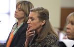 University of Texas Regent Brenda Pejovich ponders a question at the Select Committee on Transparency in State Operations on May 14, 2013.