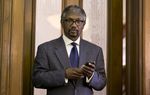 State Rep. Harold Dutton, D-Houston, in the Speaker's Committee Room Democratic caucus on May 17, 2013.