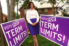 Kathleen Thompson led an unsuccessful fight for term limits in Grapevine TX.