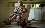 Steven Phillips photographed in his home in Farmers Branch, Texas.