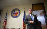 Chairman Barry Smitherman of the Railroad Commission of Texas in his office, May 31, 2013.