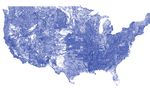 US rivers in the contiguous 48