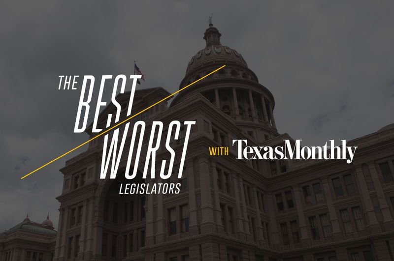 A Conversation About Texas Monthly's Best and Worst Legislators 2015