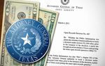 A civil rights group is protesting a new $30 fee for submitting comments on pending open-records requests to the state attorney general's office. The group also wants to know where the money generated from the fee goes.