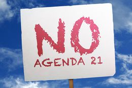 Conservative activists around Texas are citing a 1992 U.N. resolution called Agenda 21 in protesting various local development initiatives. Agenda 21 is a non-binding resolution that promotes sustainable development.