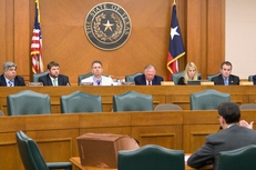 A joint meeting between the House Elections and Judiciary committees on Aug. 26, 2010 