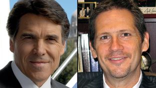 Rick Perry and Jeffrey Boyd