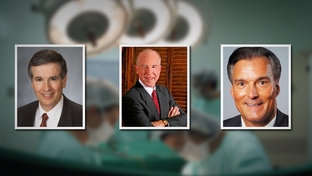 State Rep. Bill Zedler, R-Arlington, Dr. Steve Hotze and Rep. Fred Brown, R-Bryan.