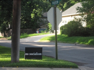 June 2010. The signs all over the Alamo Heights neighborhood.