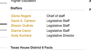 A detail from State Rep. Leo Berman's directory page.