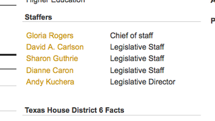 A detail from State Rep. Leo Berman's directory page.