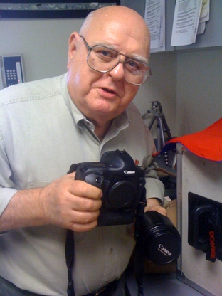 Longtime AP photographer Harry Cabluck on November 17, 2009.