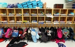 Alex Train's first grade classroom only had 22 students at the beginning of the year, but has added two more since at Wanke Elementary School in north San Antonio, Friday, March 9, 2012.