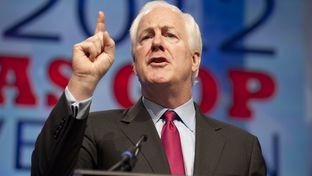 U.S. Sen John Cornyn, R-Texas, at the state Republican convention on June 8, 2012.