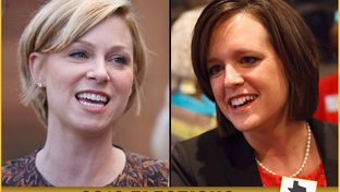 State Rep. Sarah Davis, R-Houston, and her opponent, Democrat Ann Johnson.
