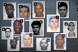 Dr. George Denkowski conducted psychological exams for more than a dozen current death row inmates. 1) Anthony Pierce 2) Virgilio Maldonado 3) Calvin Hunter 4) John Matamoros 5) Derrick Charles 6) Kim Ly Lim 7) Coy Wesbrook 8) Joel Escobedo 9) Jamie McCoskey 10) Warren Rivers 11) Tomas Gallo 12) Steven Butler 13) Alfred Brown