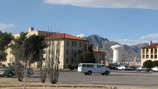Building 500 area of Fort Bliss.