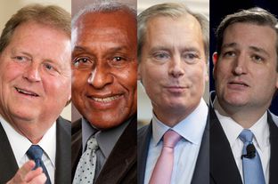 The Democratic and Republican candidates for U.S. Senate