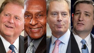The Democratic and Republican candidates for U.S. Senate