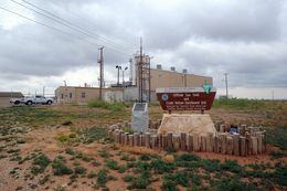 AMARILLO, Texas (5/11/12) -- Entrance to plants about 15 miles northwest of Amarillo.