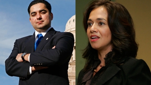 J.M. Lozano and Tara Rios Ybarra