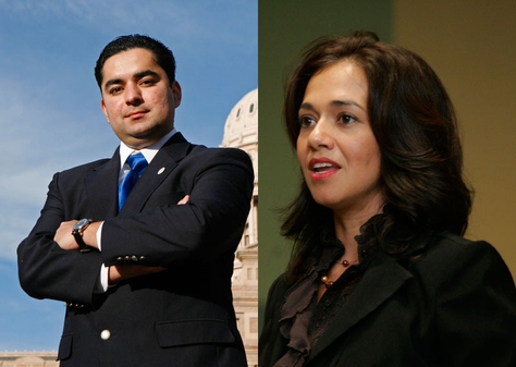 J.M. Lozano and Tara Rios Ybarra