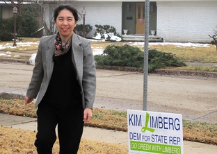 Limberg, a Democratic candidate for the Texas House from Irving. 