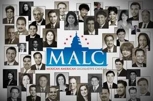 Members of the Mexican American Legislative Caucus