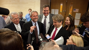 Michael Morton hearing on February 10, 2012 at the Williamson Co. Courthouse.