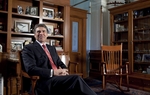 Gov. Rick Perry in his Capitol office on Feb. 21, 2012, a month after leaving the presidential race.