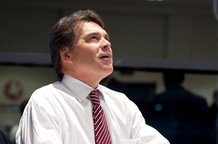 Governor Rick Perry book signing at the Dell Diamond