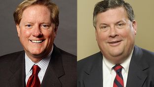 State Rep. Jim Pitts and state Sen. Tommy Williams.