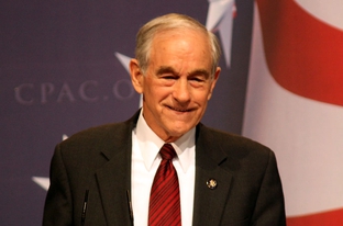 Paul speaking at CPAC 2010.