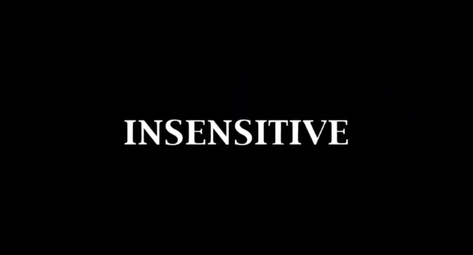 Screenshot of "Insensitive"