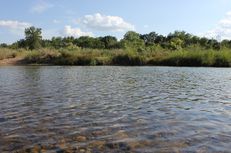 The Brazos River in Pickwick, Texas - June 30, 2012