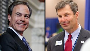 Rep. David Simpson and Rep. Joe Straus are running for Speaker of the House.