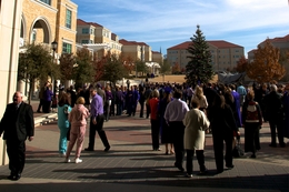 Texas Christian University campus.