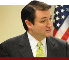 GOP U.S. Senate candidate Ted Cruz